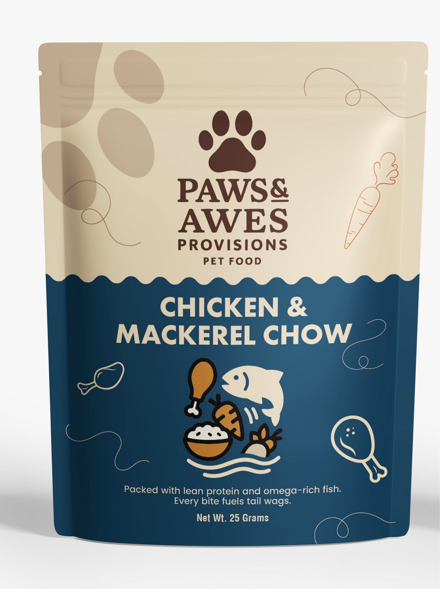 Chicken & Mackerel Chow - MEDIUM