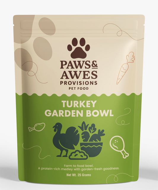 Turkey Garden Bowl - MEDIUM