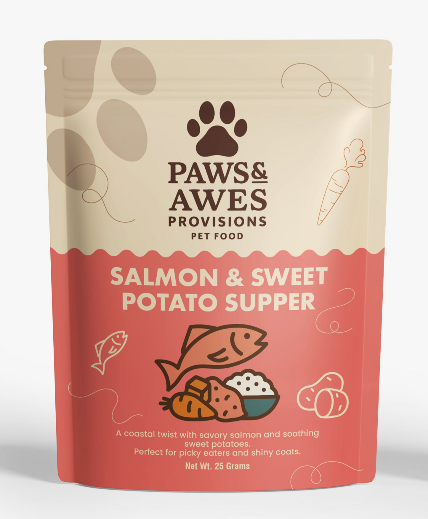Salmon & Sweet Potato Supper - SMALL