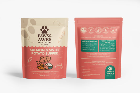 Salmon & Sweet Potato Supper - MEDIUM